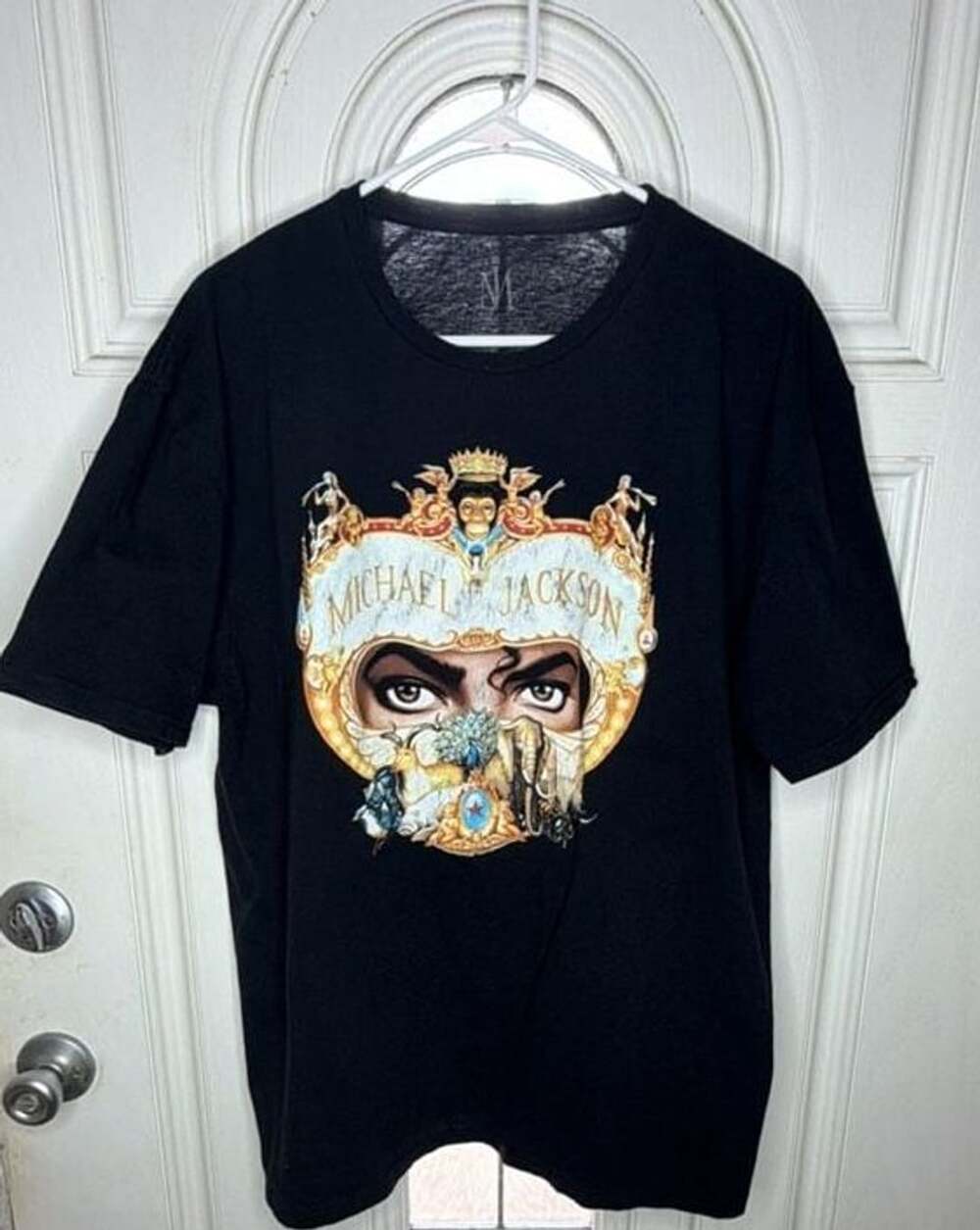 Michael Jackson Dangerous World Tour T-Shirt Black XL